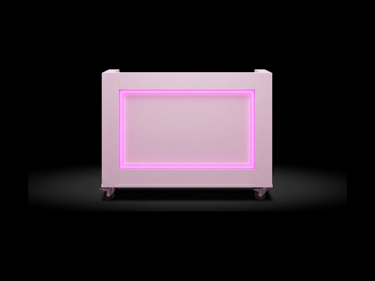 DJ Booth met verlichting