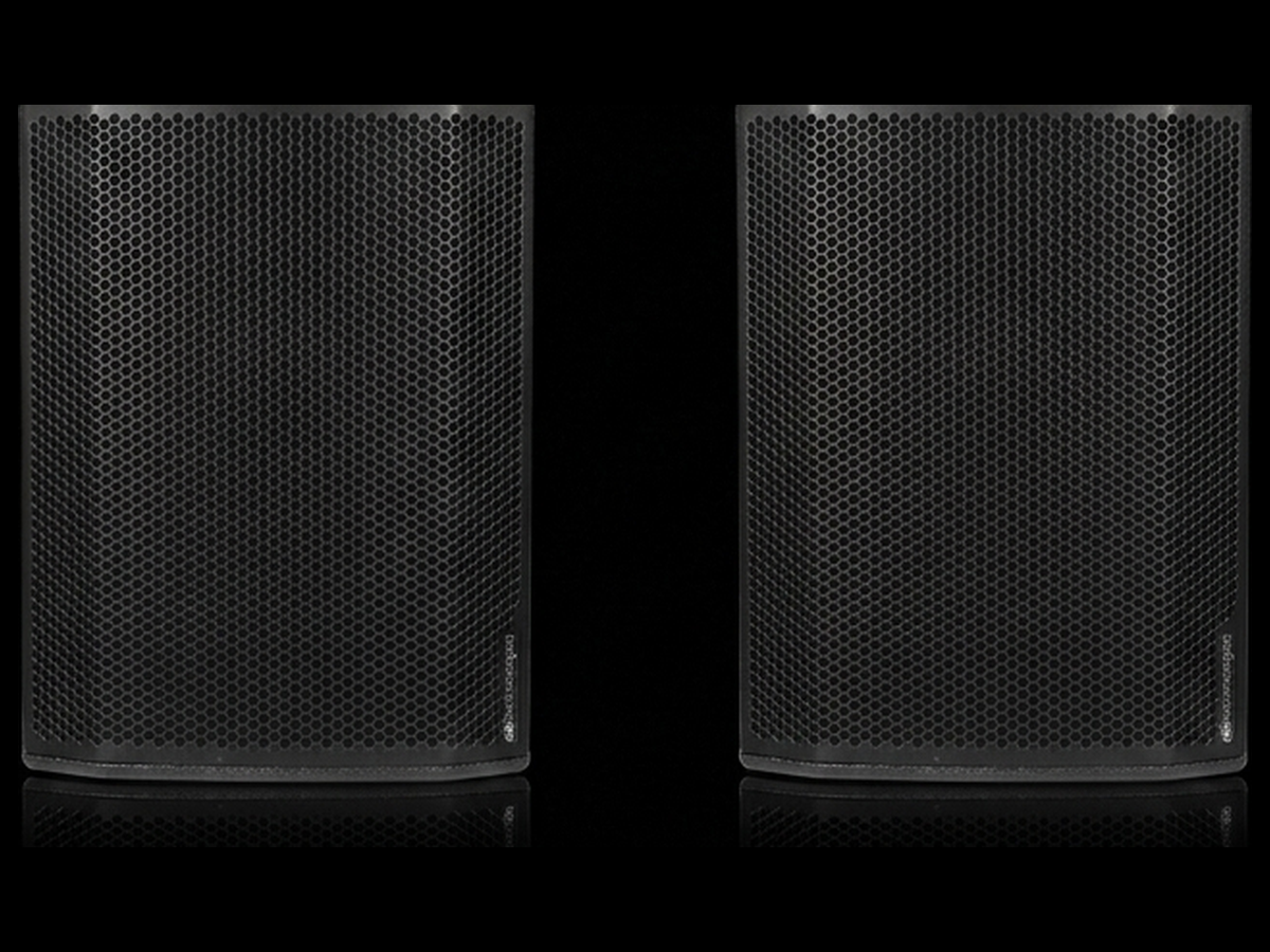 2× DB Technologies Sub 615 subwoofers