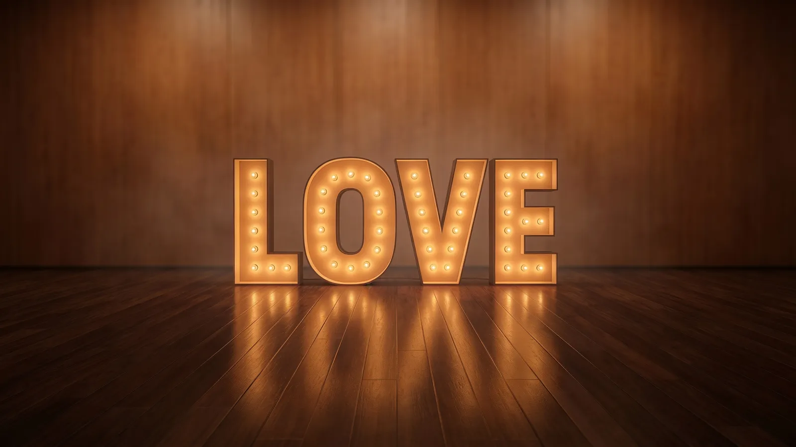 Lichtletters LOVE huren — feesthuur.nl