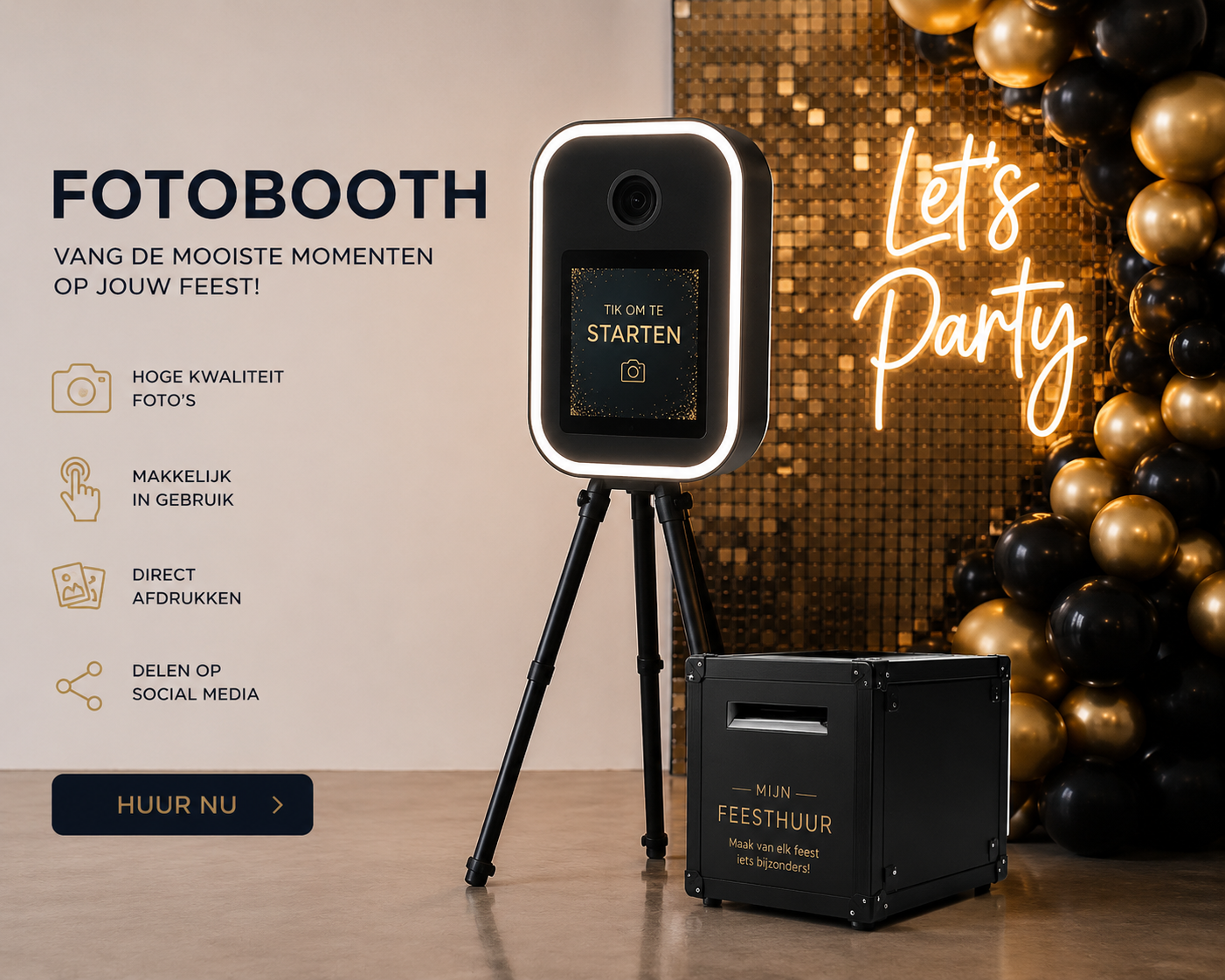 Klassieke Photobooth huren
